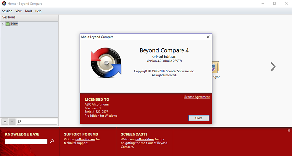 Beyond Compare Crack Build 4.4.1v With License Key Full Download