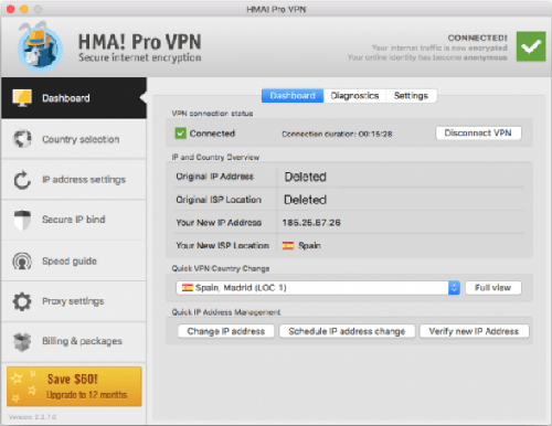 HMA Pro VPN 6.1.259.0 Activation Code With Crack 2023