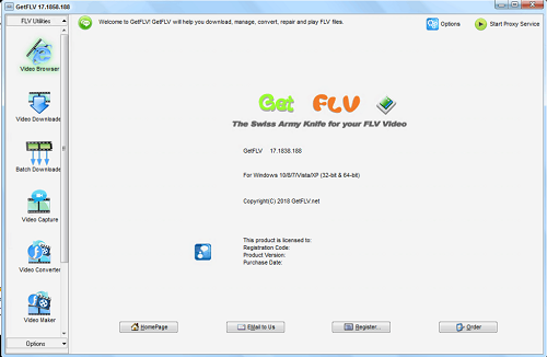 GetFLV Pro Crack + Serial Code Full Version Download Free