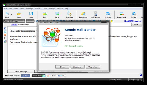 Atomic Mail Sender Crack + Serial Key Full Download 2022